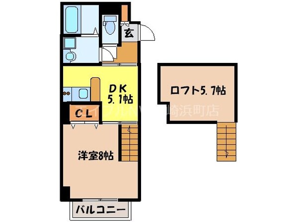 ルメール諏訪町の物件間取画像